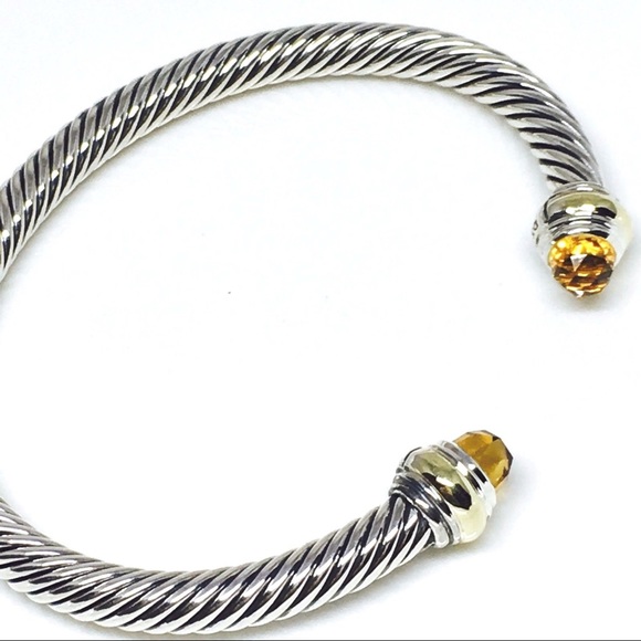 David Yurman Cable Classics Bracelet with Citrine - Picture 7 of 7